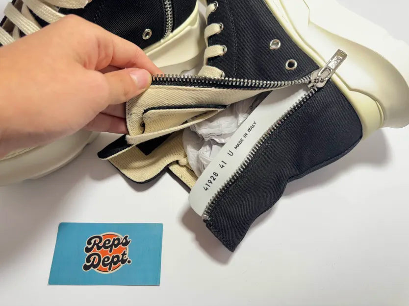 Rick Owens - Abstract Ramones High