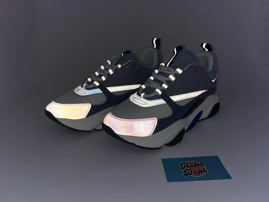 Dior - B22 Sky Blue & Light Gray