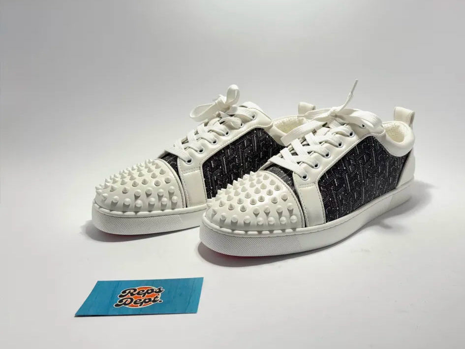 Christian Louboutin - White & Black Monogram