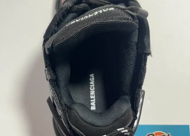 BALENCIAGA Runner - Black Red Graffiti