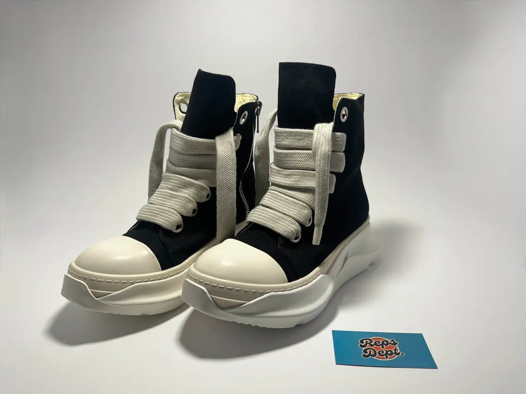 Rick Owens - Abstract Jumbo lace High