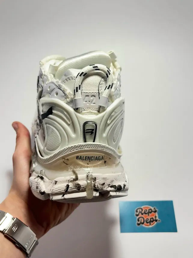 BALENCIAGA Runner - White Graffiti