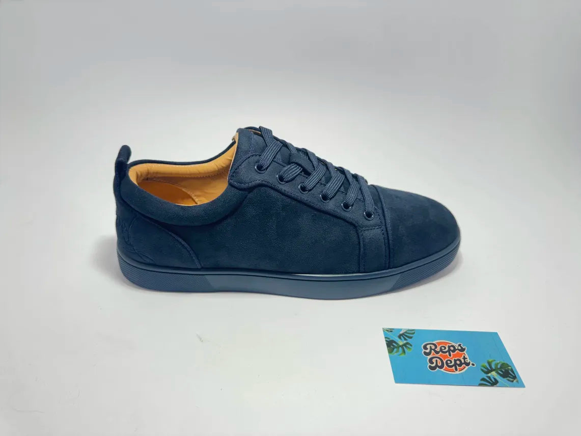 Christian Louboutin - Dark Blue embroidery