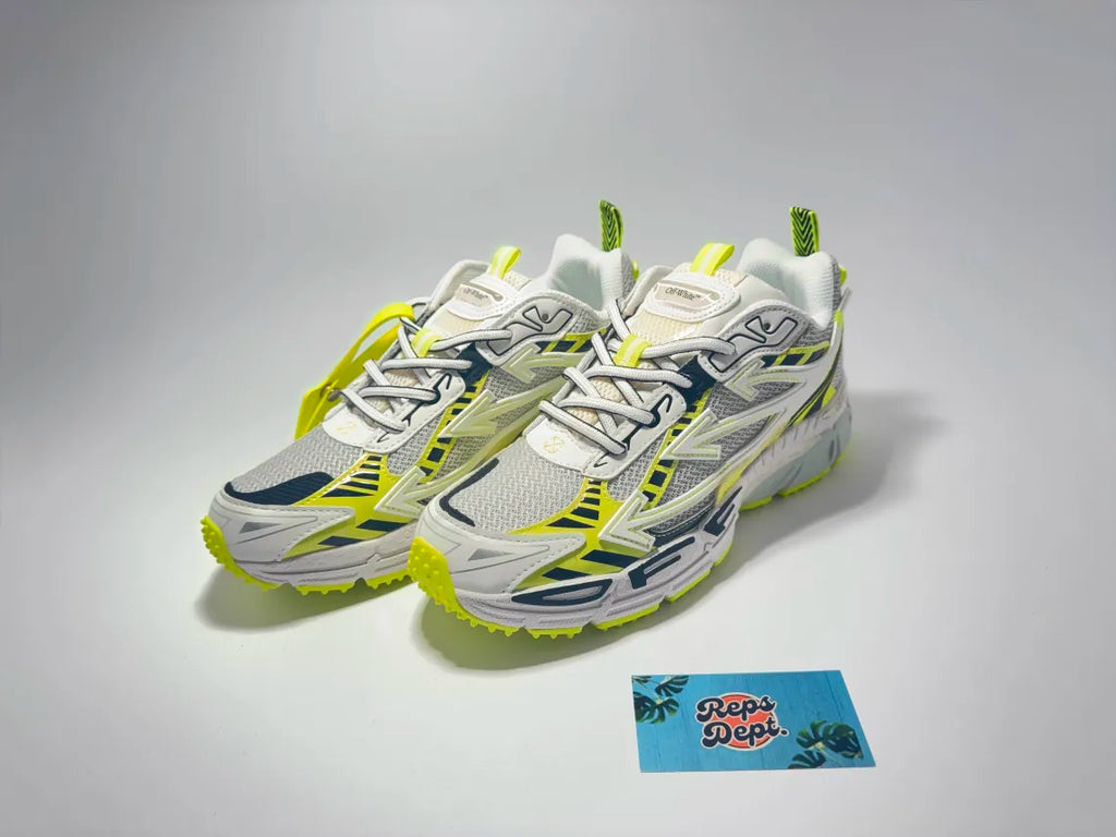 OFF WHITE - Be Right Back Neon Green