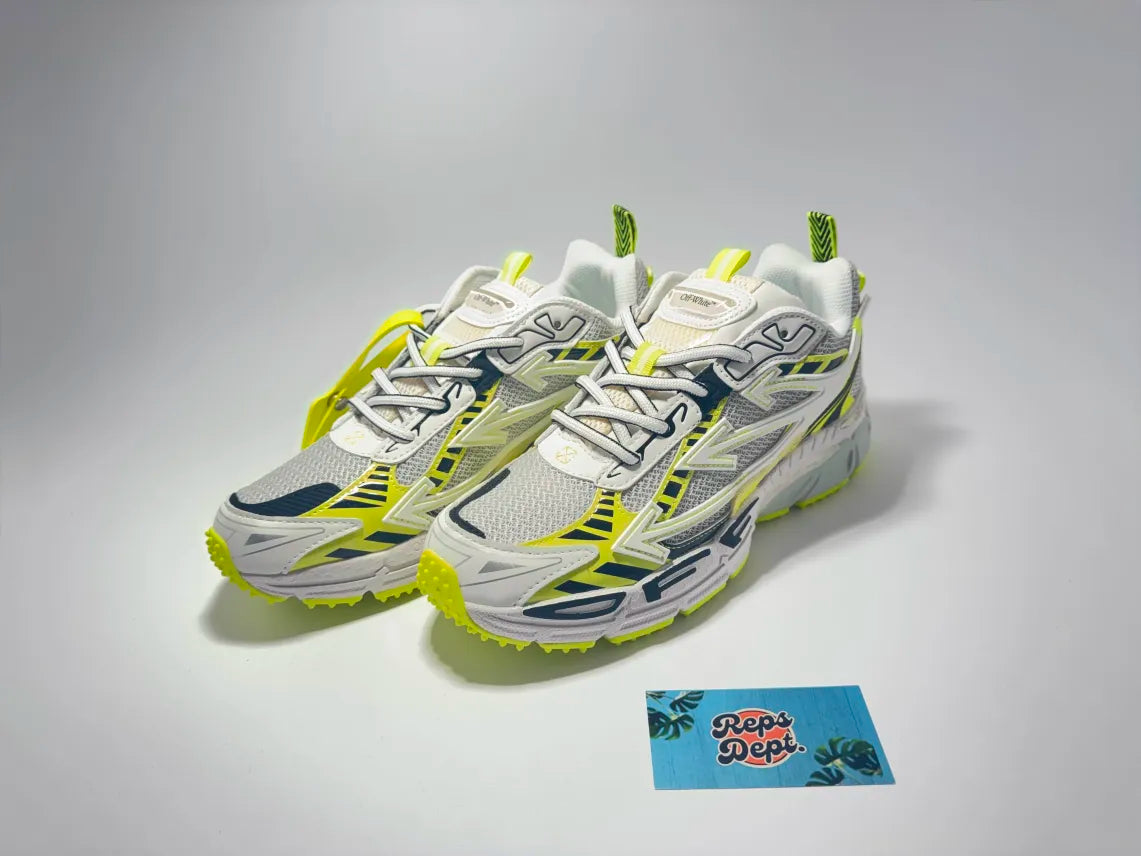 OFF WHITE - Be Right Back Neon Green