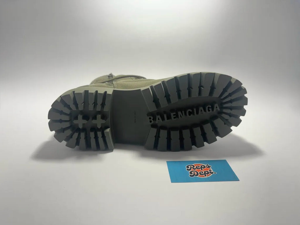 BALENCIAGA - Strike Boots Kaki