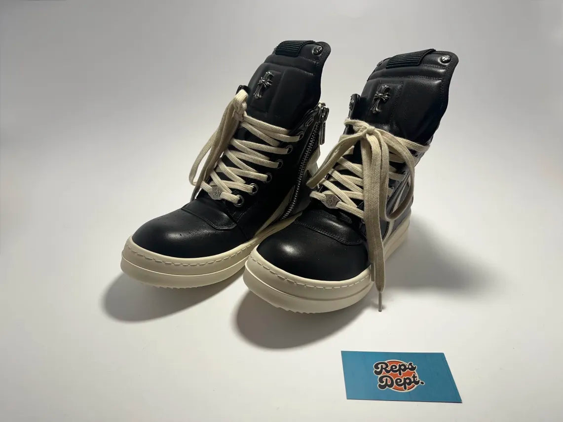 Rick Owens - Geobaskets Chrome Hearts