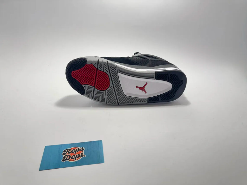 Jordan 4 Retro - Black canvas