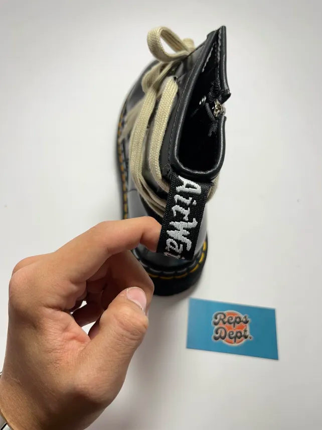 Rick Owens x Dr. Martens - leather boots