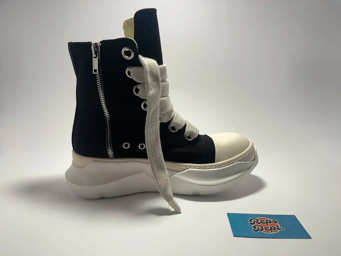 Rick Owens - Abstract Jumbo lace High