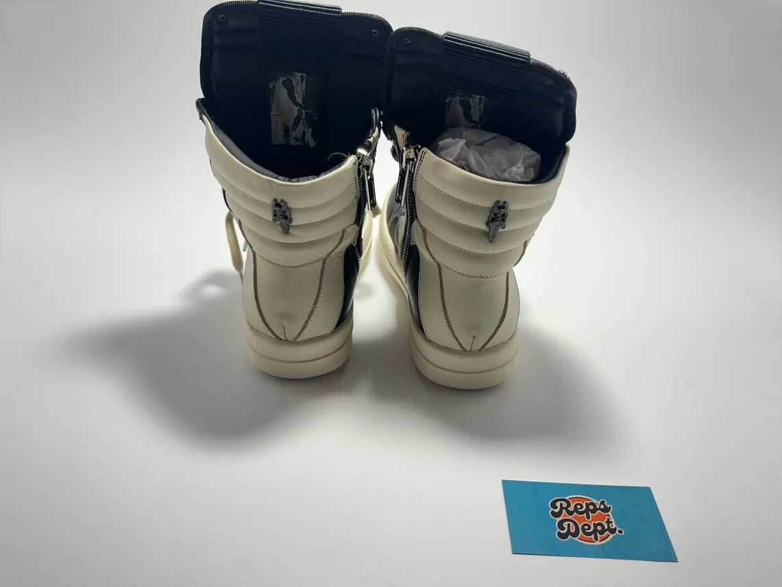 Rick Owens - Geobaskets Chrome Hearts