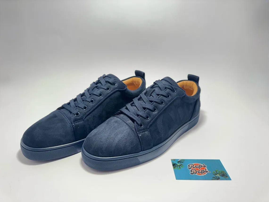 Christian Louboutin - Dark Blue embroidery