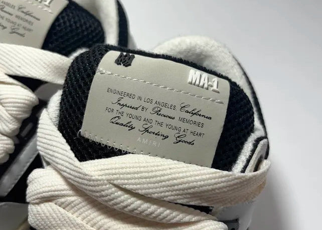 AMIRI - MA-1 Panda Black and White