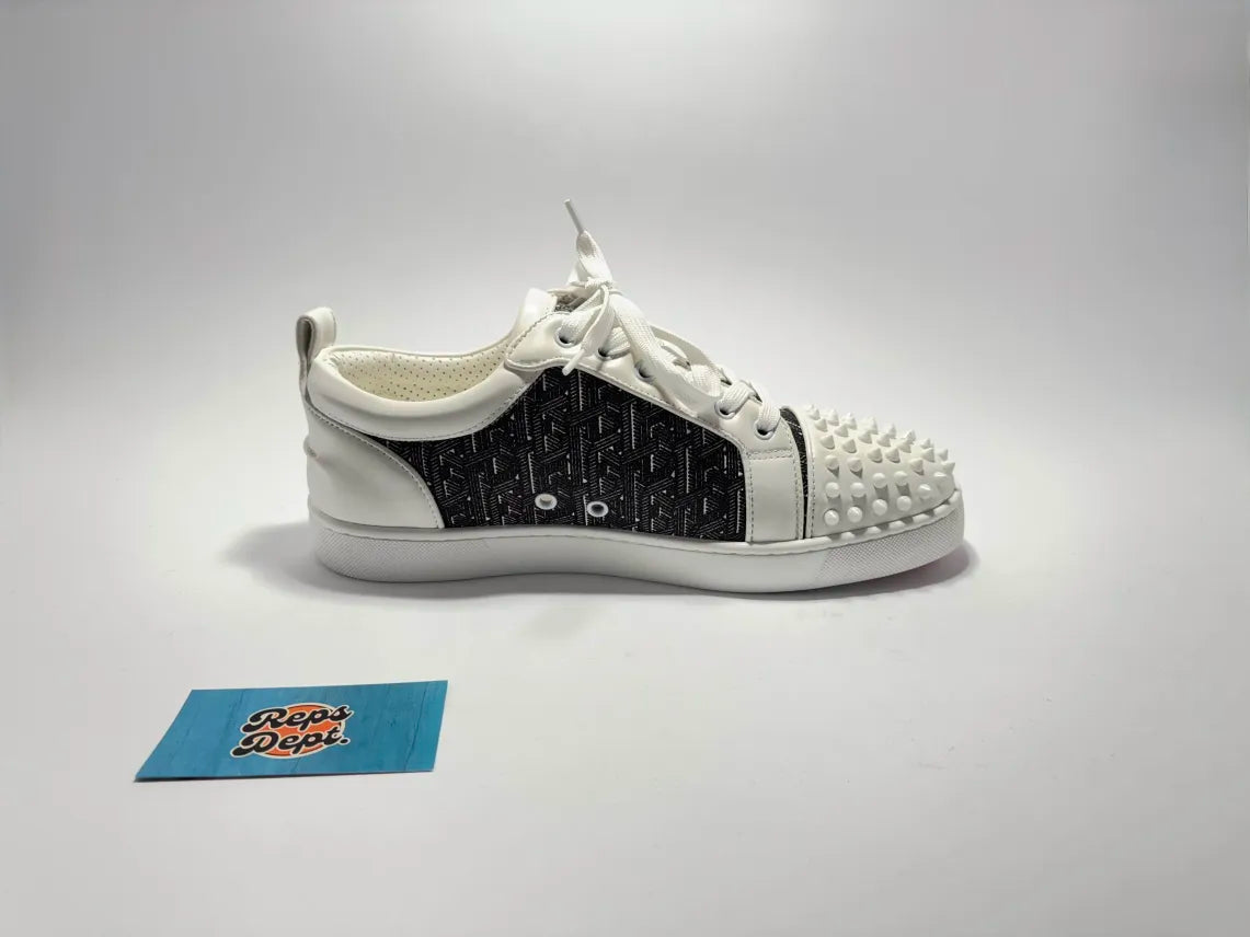 Christian Louboutin - White & Black Monogram