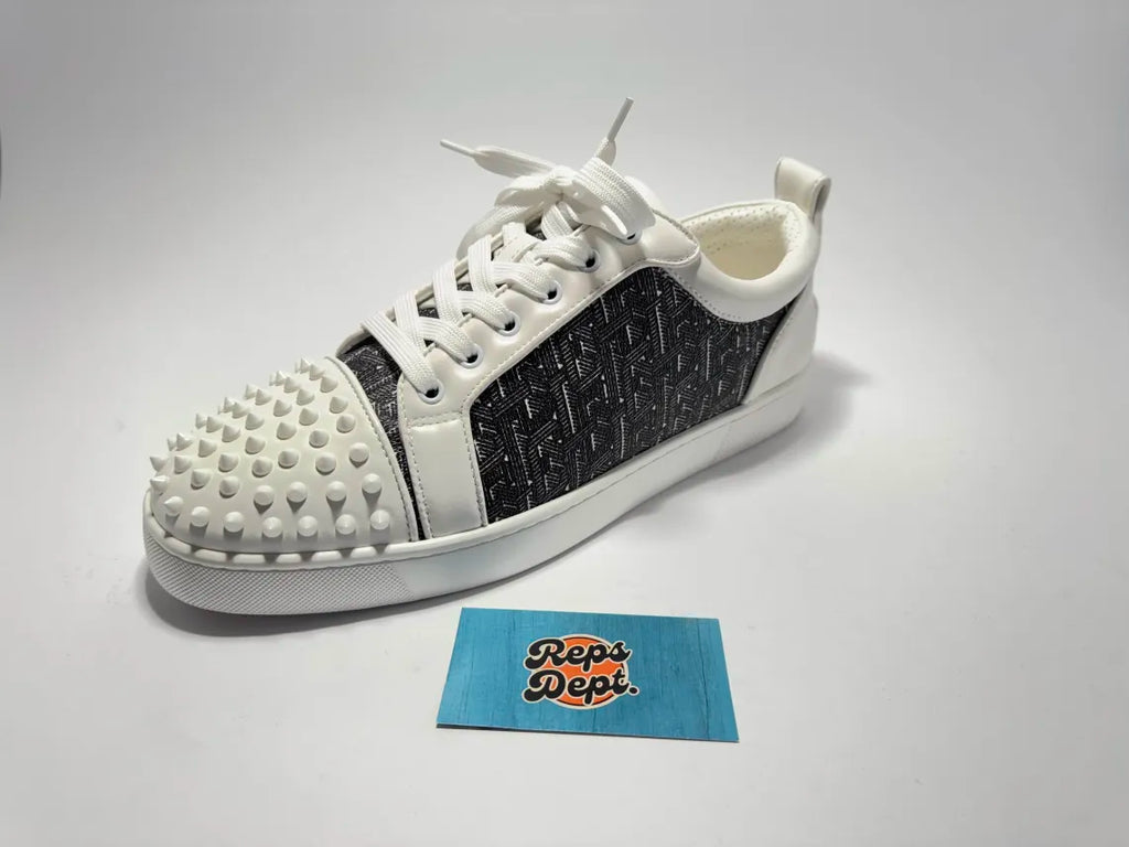 Christian Louboutin - White & Black Monogram