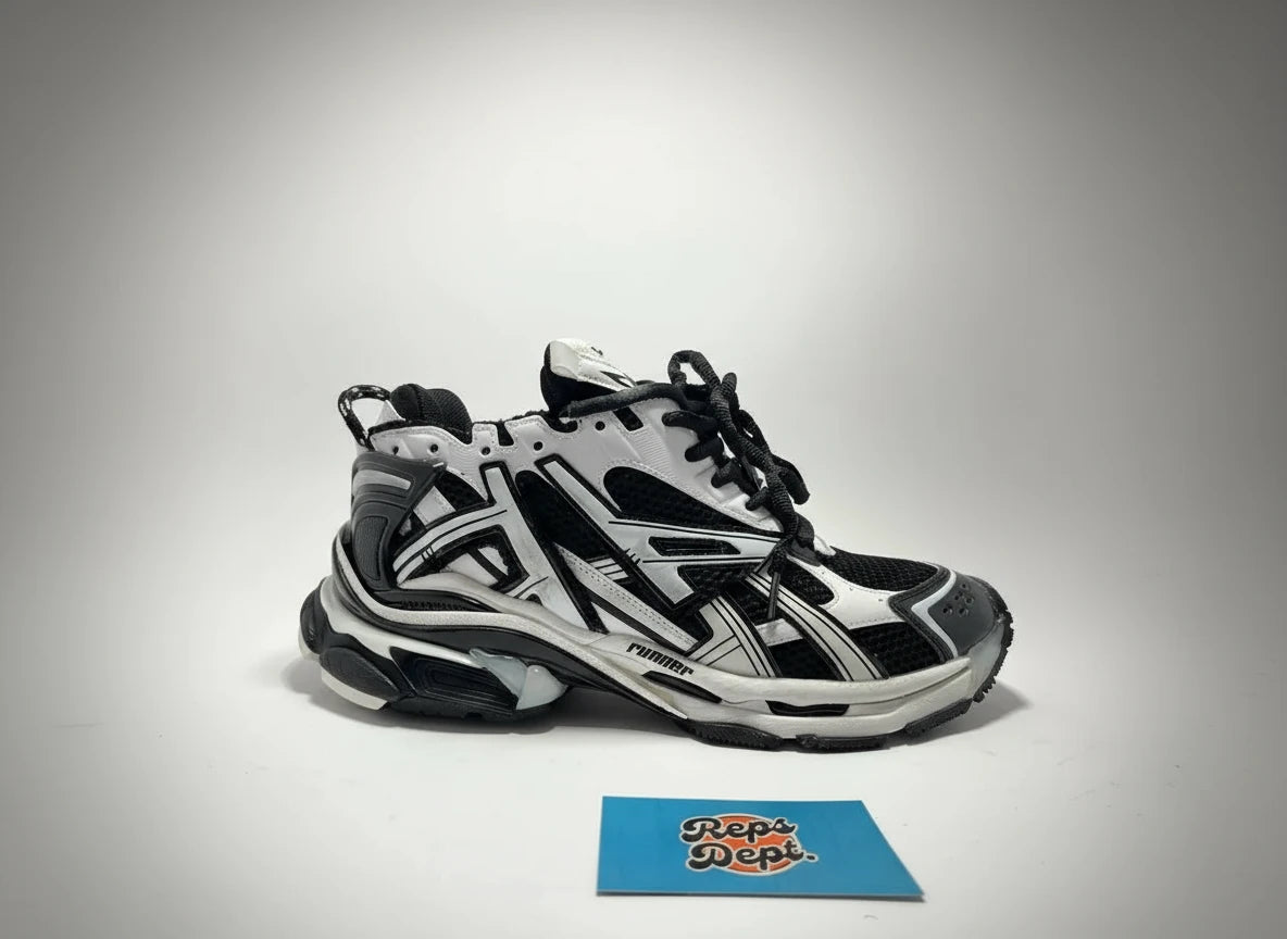 BALENCIAGA Runner - White Black