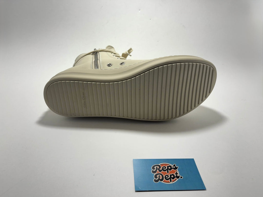 Rick Owens - Milk White leather Ramones