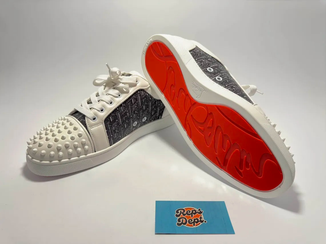 Christian Louboutin - White & Black Monogram