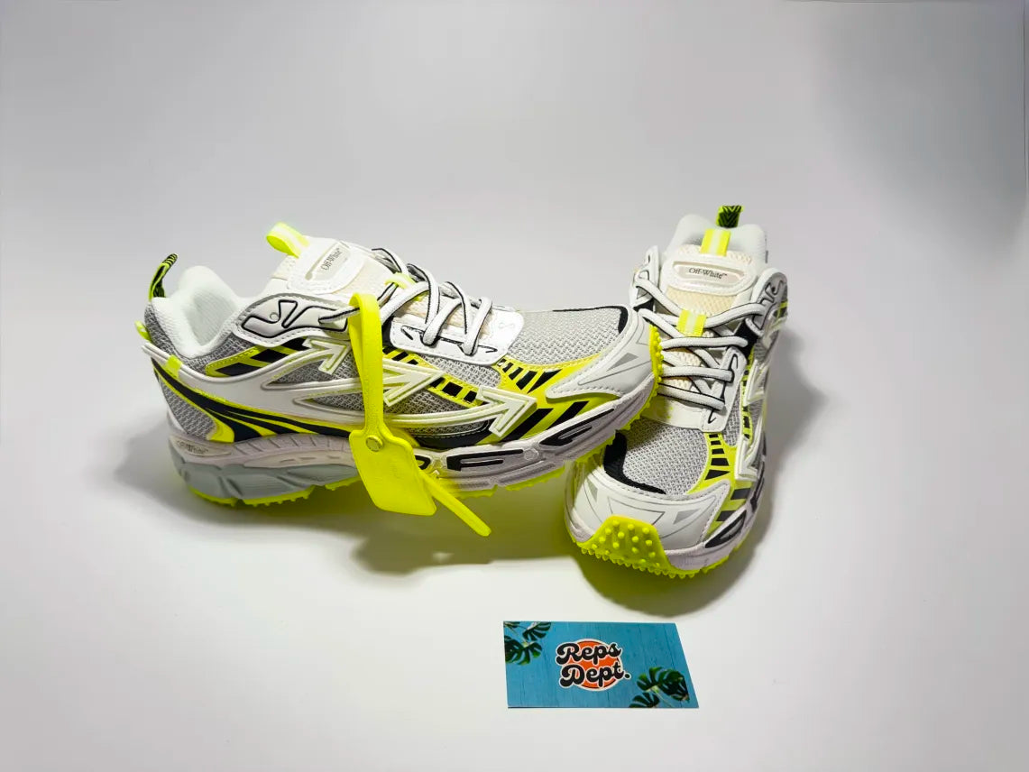 OFF WHITE - Be Right Back Neon Green