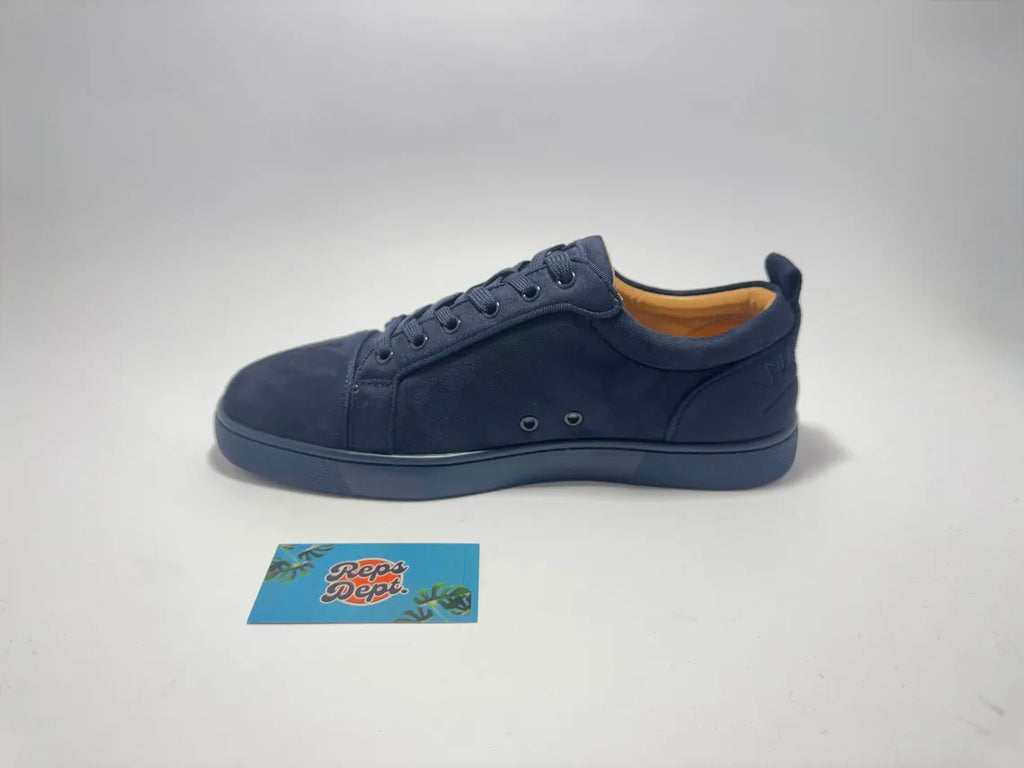 Christian Louboutin - Dark Blue embroidery