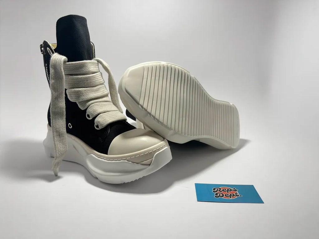 Rick Owens - Abstract Jumbo lace High